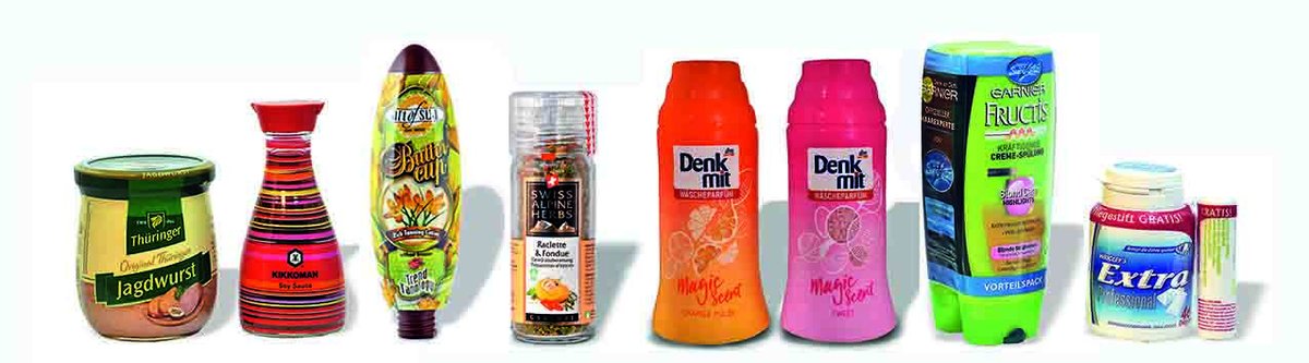 Etiketten und Shrink Sleeves - Made by ILLERT. Besuchen Sie uns vom 25. - 27.09.18 auf der FachPack in Nürnberg, Stand 9, Stand 518a #Illert #packaging360 #fachpack #fachpack18 #konsumgüter #Verpackungsindustrie #fmcg #design #marketing #Verpackung #FMCG #branding #marke