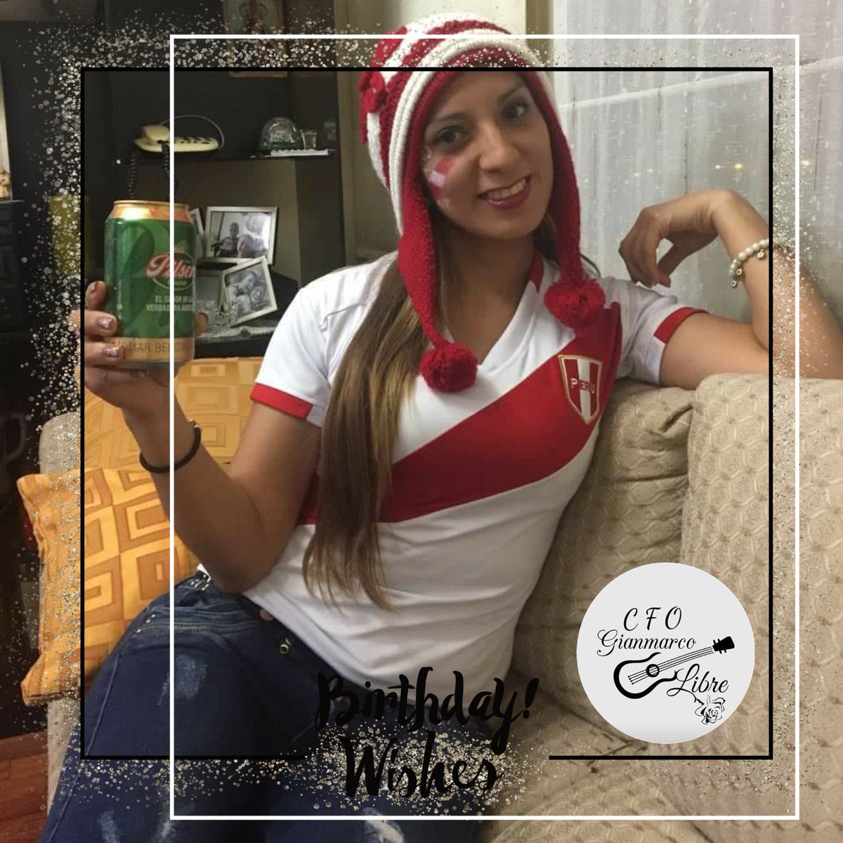 CFOGianMarcoPe's tweet photo. Queremos desear un ¡Feliz Cumpleaños! a nuestra #Gianilover @mariamilisweet
A la distancia enviamos todo nuestro cariño y un gran abrazo para ti hasta New Jersey. 🤗
¡Feliz vuelta al sol! 💕🎉
@gianmarcomusica https://t.co/pOC0dg3LVF