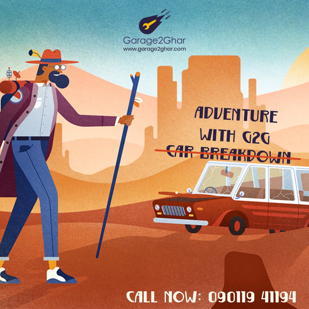garage2ghar's tweet photo. Planning an adventure has never been so contentment. Forget about all your car breakdown worries with Garage 2 Ghar.
Call - 090119 41194 or Just visit https://t.co/3dpfDFpbbW to make your booking request.
#Garage #Garageservice #Carservice #BikeService #ServiceBreakdown #Mechanic https://t.co/aSWtCDra4s