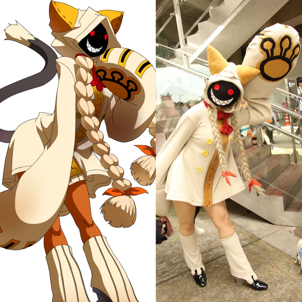 ネコ しばらく活動おさえている V Twitter お面付きバージョンがやっぱりいい にゃあ タオカカ コスプレ Taokaka Cosplay ネコ しばらく活動おさえている V Twitter お面付きバージョンがやっぱりいい にゃあ タオカカ コスプレ Taokaka Cosplay