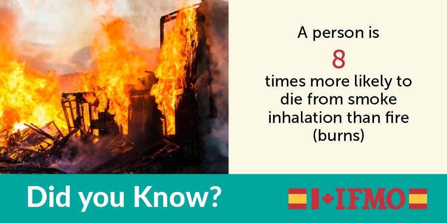 NIFSC_CA's tweet photo. #DYK: According to the @NFPA , most #fire deaths are the result of smoke inhalation rather than burns? #IFMO #FNFireSafety #FirstNations #FireSafety https://t.co/zyOvnTjE7p