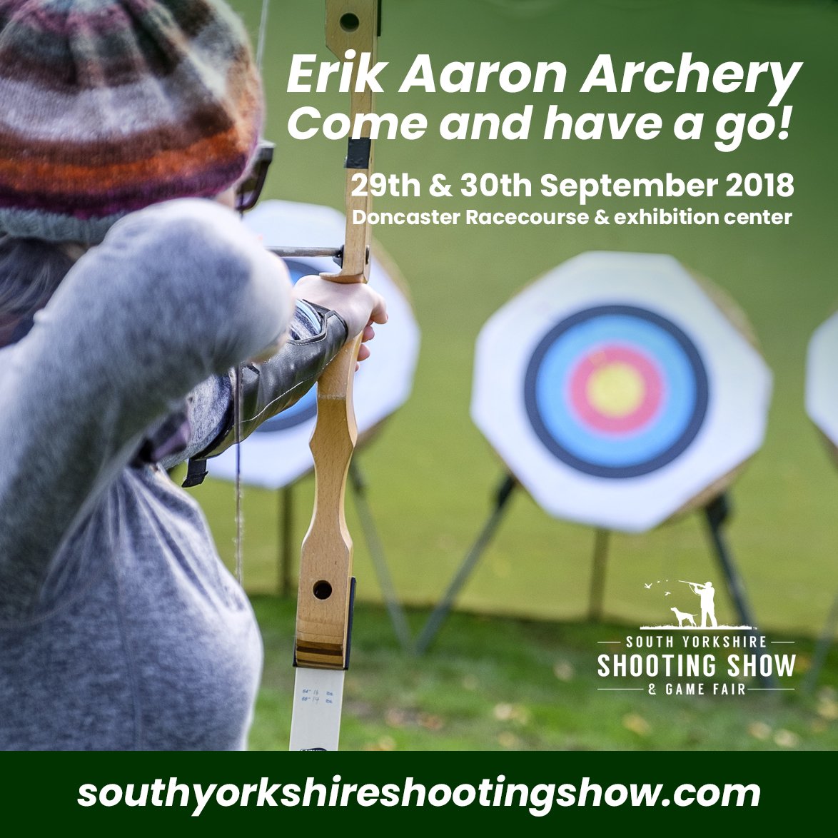 Archery is one of the oldest sports known to mankind and still, at its highest level, a test of concentration and physical strength. Come and have a go at the show this weekend. Tickets &amp; info: southyorkshireshootingshow.com/book-tickets-o…