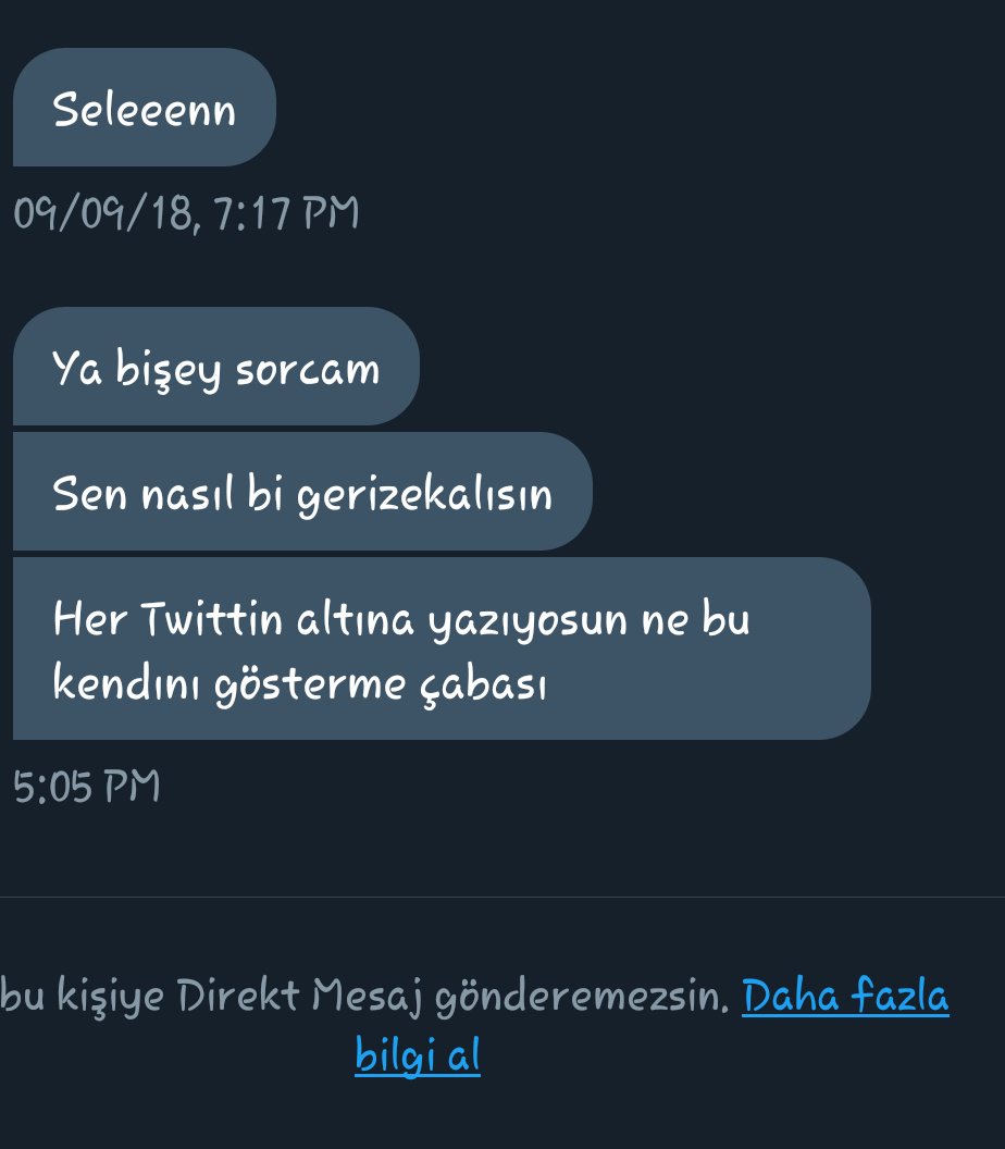 Neden? Cevap vermeyince neden saldırıp engelliyorsun