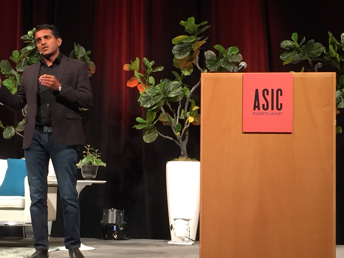 theCOSA_org's tweet image. Here&apos;s Saurin giving his presentation at #ASICPortland