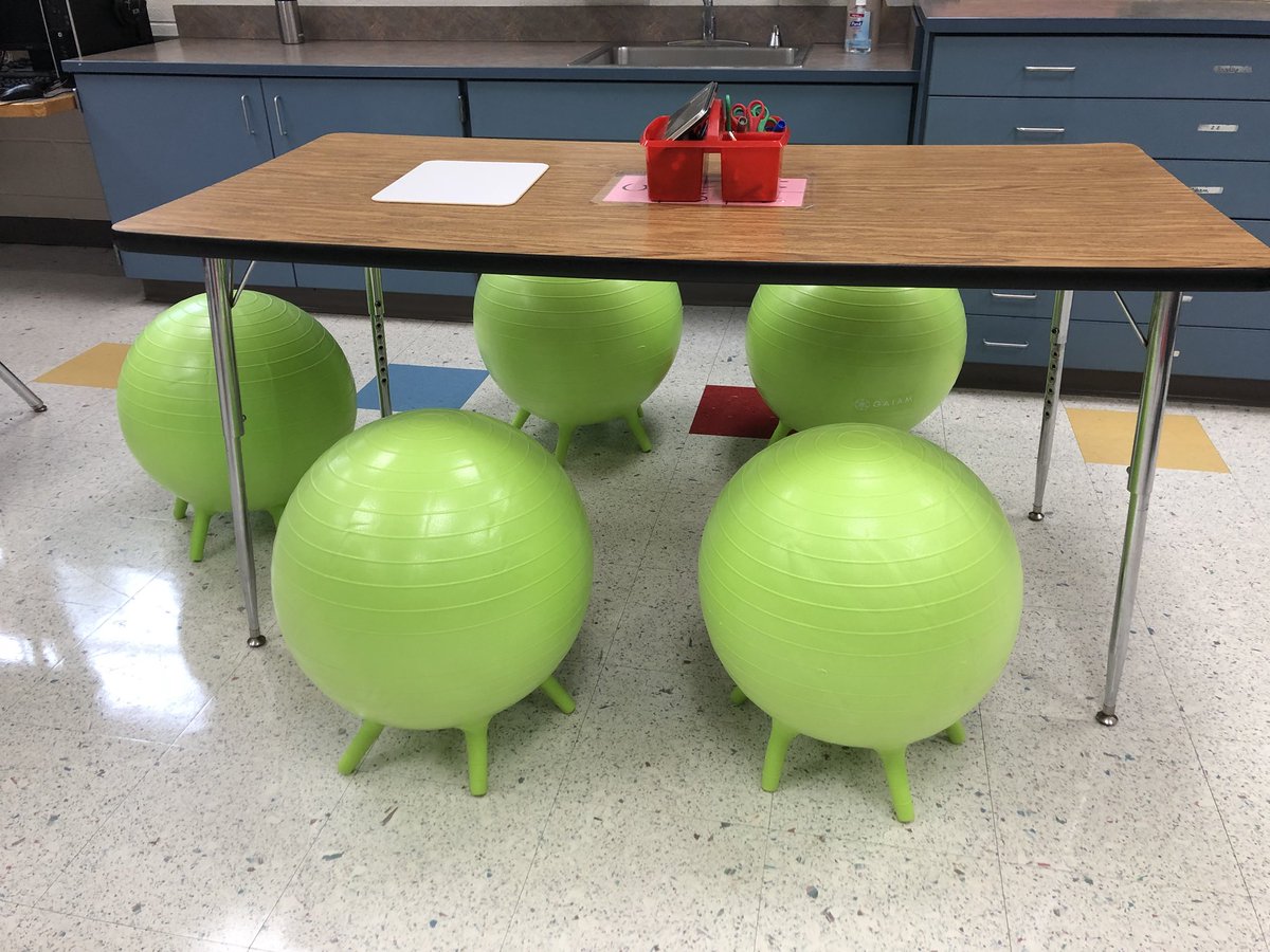 SarahLeclercq01's tweet photo. Thanks @_AndyJacks for allowing Guidance to add some flexible seating options to their classroom!! These are just a few options and there are more to come! Brad and I are just as excited as the kids 😁#AshlandSOAR #KidsDeserveIt https://t.co/nUvNSKVD0d