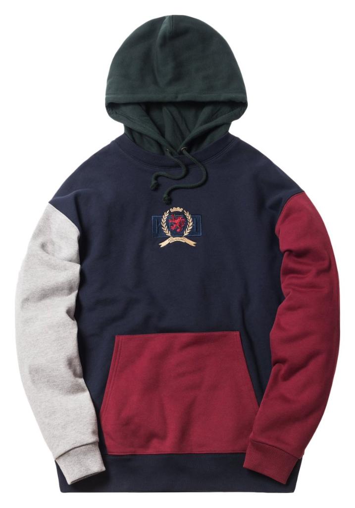 Kith x tommy hilfiger crest hoodie multi hotsell