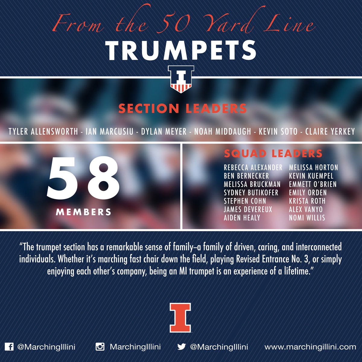 Marching Illini On Twitter Each Week We Feature One Of Our Many