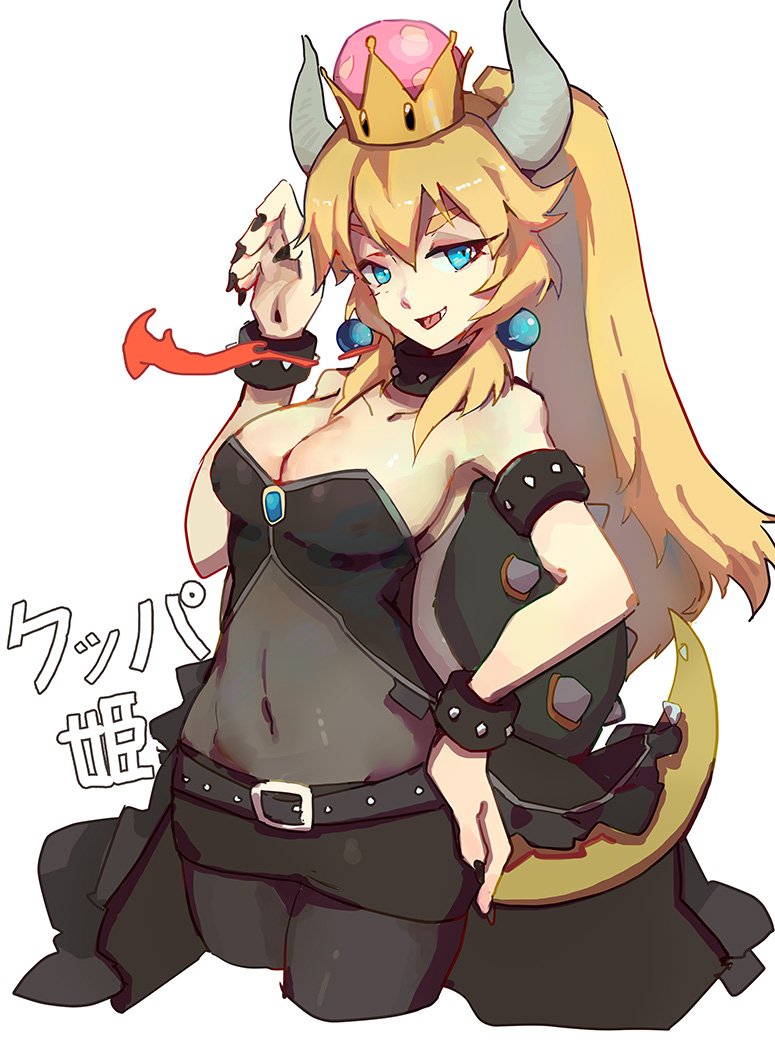 クッパ姫 「very cute >u< 
 #クッパ姫  #Bowsette 」|RumieChen🐱のイラスト