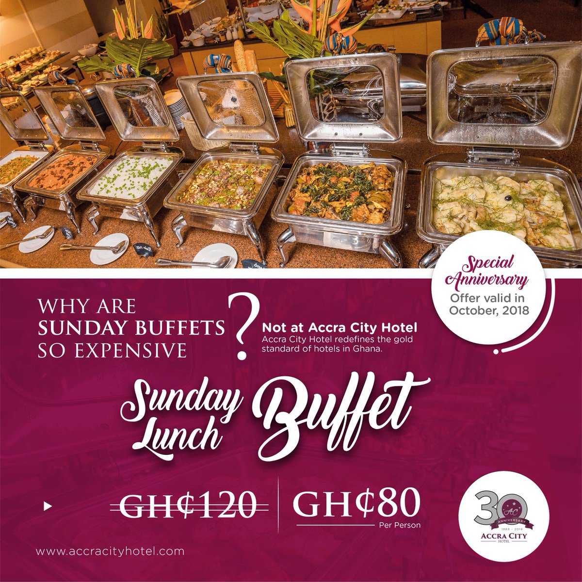 Accra City Hotel On Twitter Why Are Sunday Buffets So - 