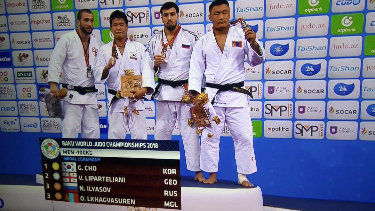 🥋 JUDO por <a href="/LaTeleTuya/">Tele Tuya</a> 🥋
Shori Hamada (JPN) campeona en los -78kg y Guham Sho (KOR) campeón en los -100kg de los Campeonatos Mundiales de Judo, Bakú - Azerbaiyán
Finalizó el 5to día de competencia
#JUDOxTLT 🥋🥋🥋
#JudoWorlds2018