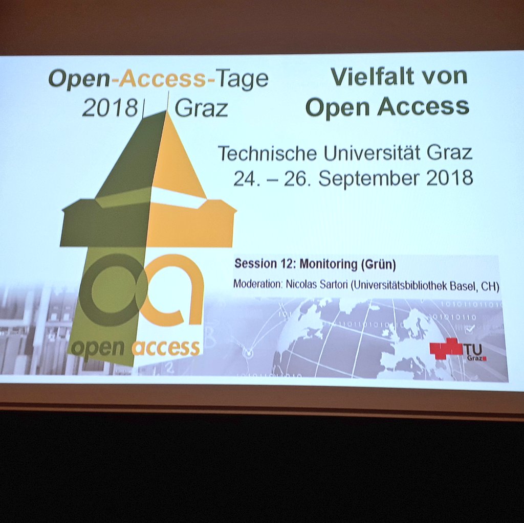 FuzzyLeapfrog's tweet image. Los geht&apos;s. #greenoa #greenopenaccess #oat18
