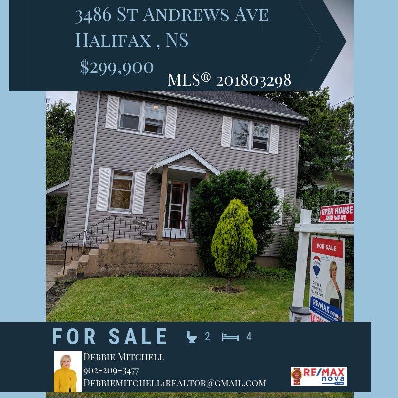 Looking for a great house in a super convenient neighbourhood? Look no further than 3486 St Andrews Ave in Halifax!