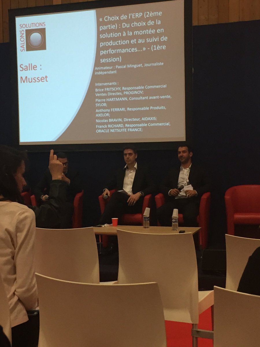 Table ronde : pourquoi choisir <a href="/NetSuite/">NetSuite</a> l’#ERP #cloud numéro 1 ? Retrouvez Franck Richard Salle Musset maintenant @SalonsSolution1 <a href="/Oracle_France/">Oracle France</a> <a href="/NetSuiteEMEA/">NetSuiteEMEA</a>