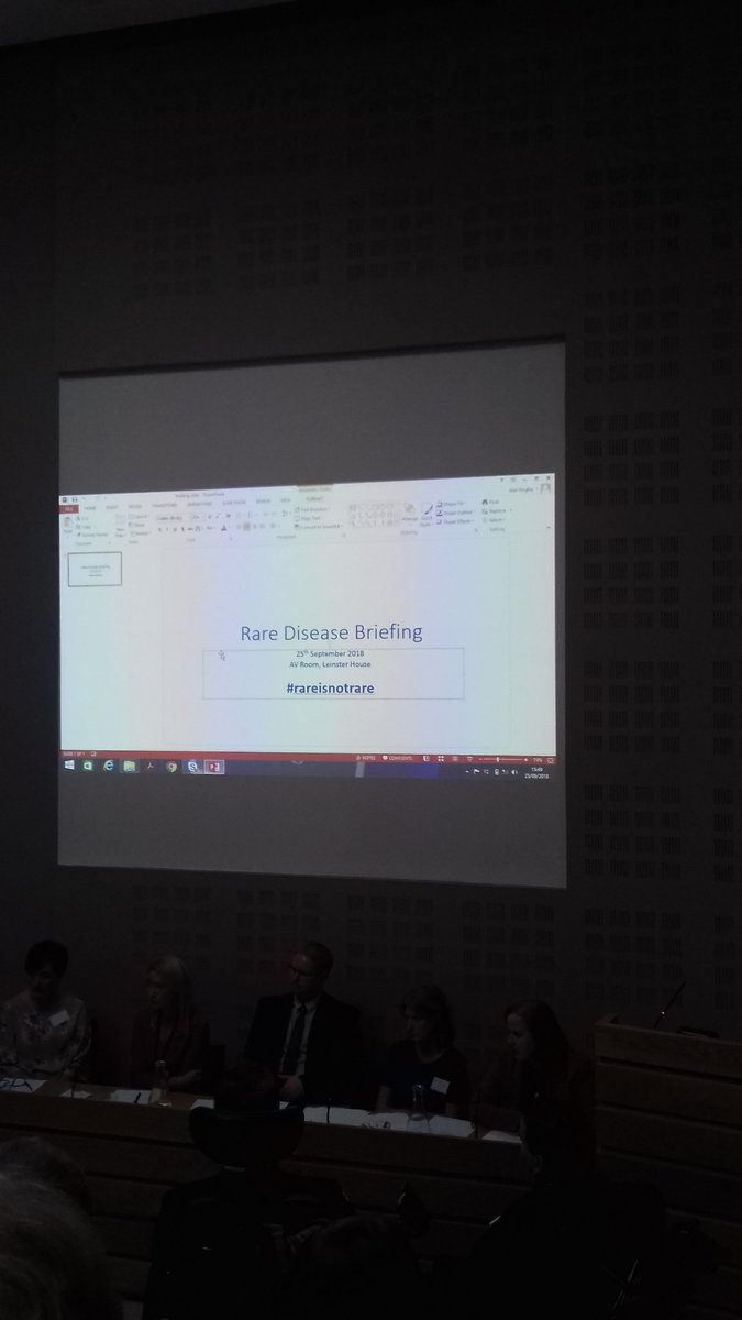 Genetic Counsellor Alanna Ward tells us that every year 2.5% of children born will develop a rare disease #rareisnotrare. We need improved services now!