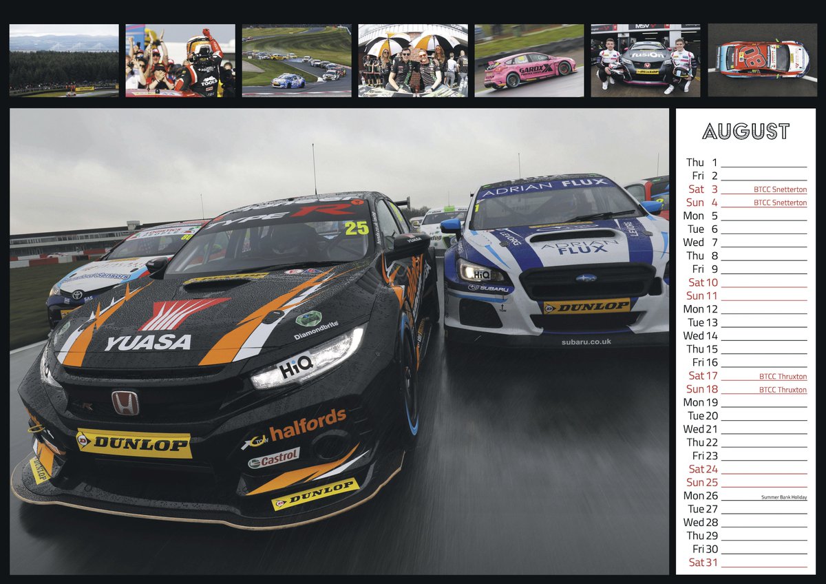 JakobEbrey's tweet photo. Great News! The JEP Touring Car calendar will now be available at Brands Hatch! Head along to the Alex Reade motorsport superstore which is behind the Paddock Hill grandstand to get yours! You can then get them signed by the drivers and save on the postage! Thank you! https://t.co/RUVQYKEABE