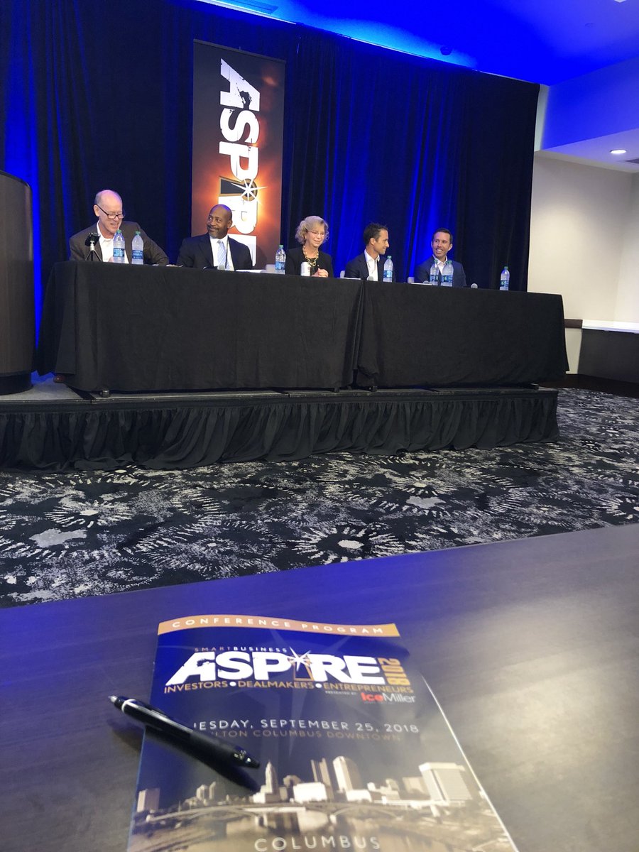FootprintCap's tweet photo. “Every business will eventually transition. Prepare early. Know your options.” Our panel breaking down The Anatomy of a Deal at @Smart_Business ASPIRE 2018. @GBQ_LLC 

#ASPIRECol #ASPIRECol2018 https://t.co/4jSkfxrCIQ