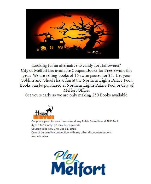 Check this out.  Sweet alternative to candy.  Ticket books will be  available October 1, 2018.  Only 250 books will be sold, so get yours  early.