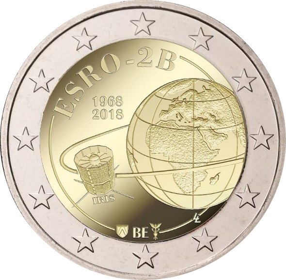 samueant_com's tweet photo. Belgiens zweite 2-Euro-Sondermünze 2018
#satellit #esro2b #iris2 https://t.co/ScSa97BZF2 https://t.co/rkUVGHwIKj