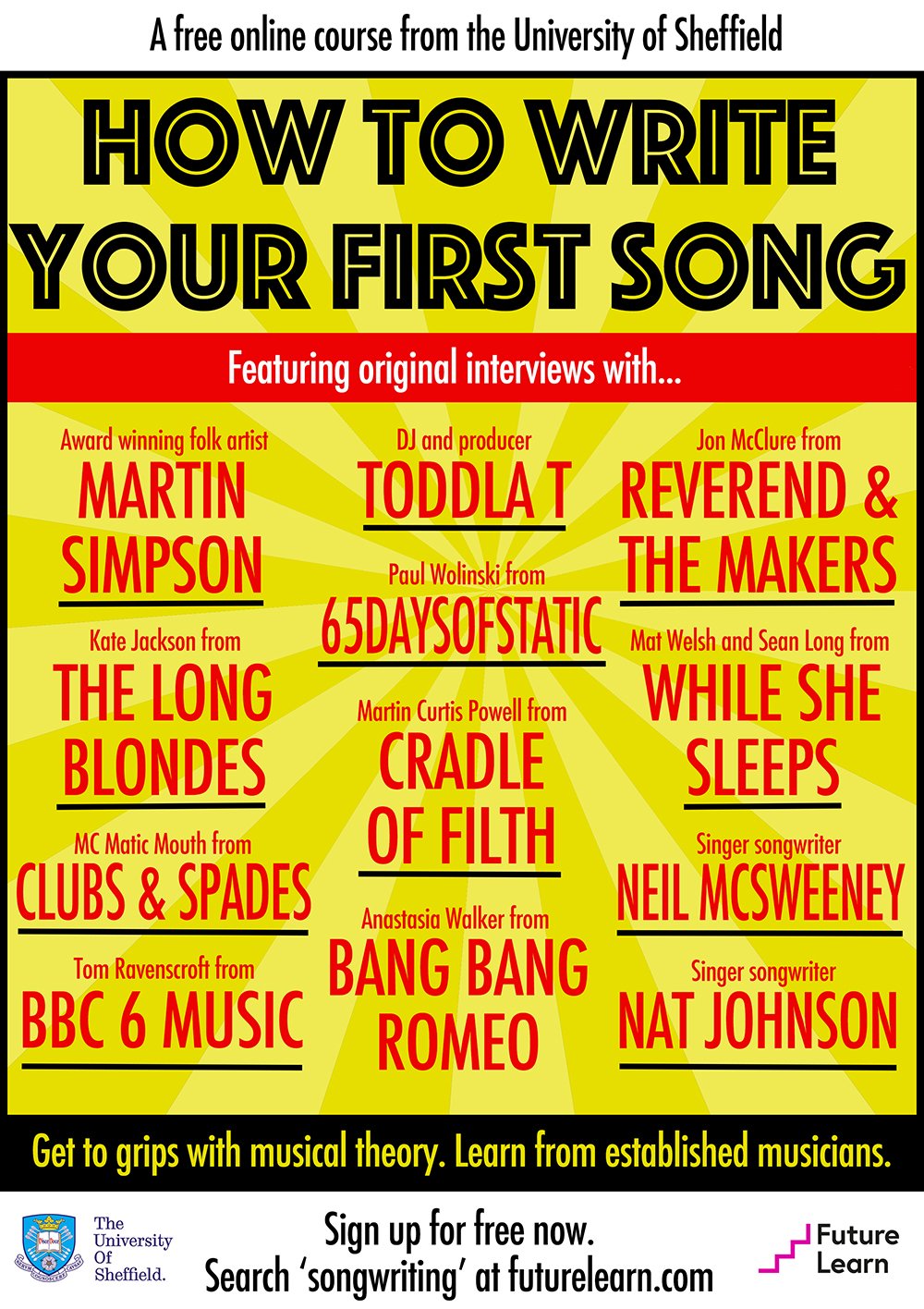 Digital Learning At The University Of Sheffield On Twitter On Sunday Np6music With Freshnet Was Dedicated To The Music Of Sheffield Listen Again Here Https T Co Ifhvmvqkre Many Of These Artists As Well As