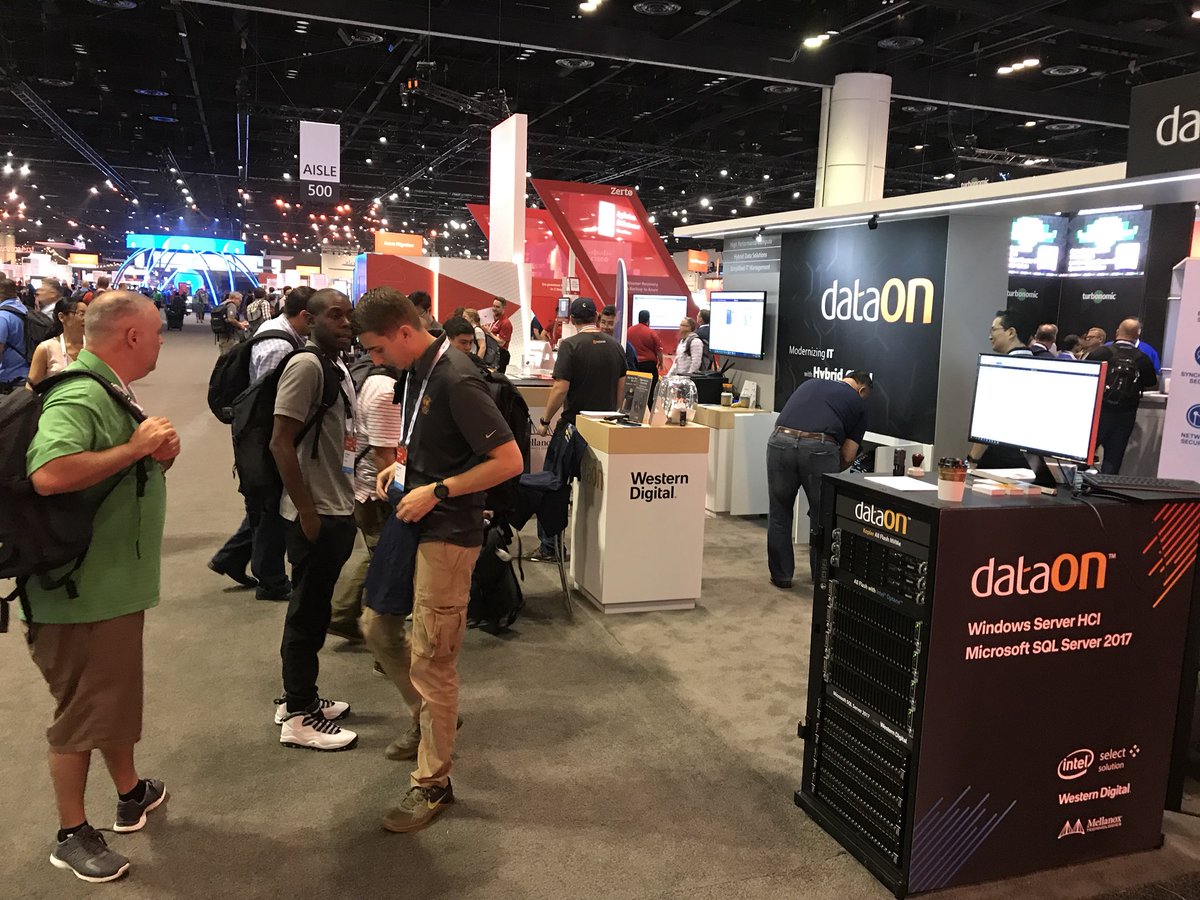 AvB1974Offical's tweet photo. Getting busy on the DataON booth.
@xcesbv @dataon #WindowsAdminCenter #MSignite #WindowsServer2019 #StorageSpaceDirect https://t.co/mpGysqJy5i