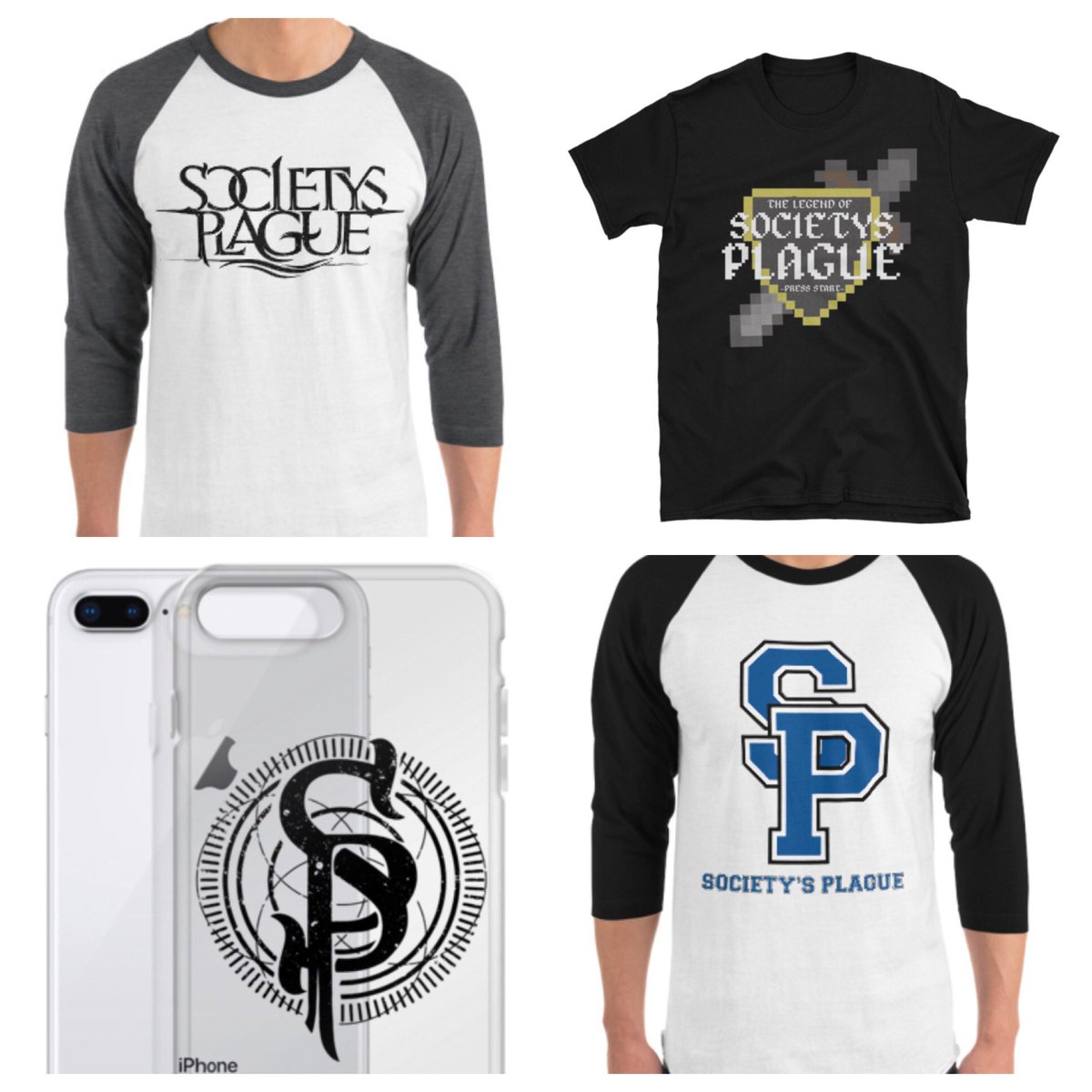 Head over to societysplague.com to check out some sweet new merch designs and items! All of your friends. Be jealous 😉
#merch #metalmusic