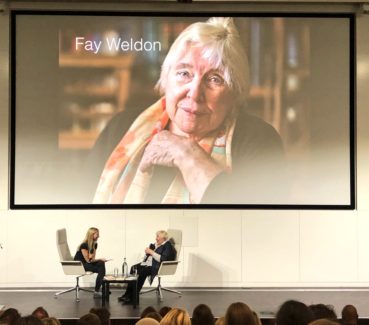 #CopyCapital2018

<a href="/Welshaims/">Aimee Lewis</a> “Have you ever tried to write about a subject then found that you couldn’t?”

Fay Weldon: [pause] “No.”

#nolimits #cooywritersunite