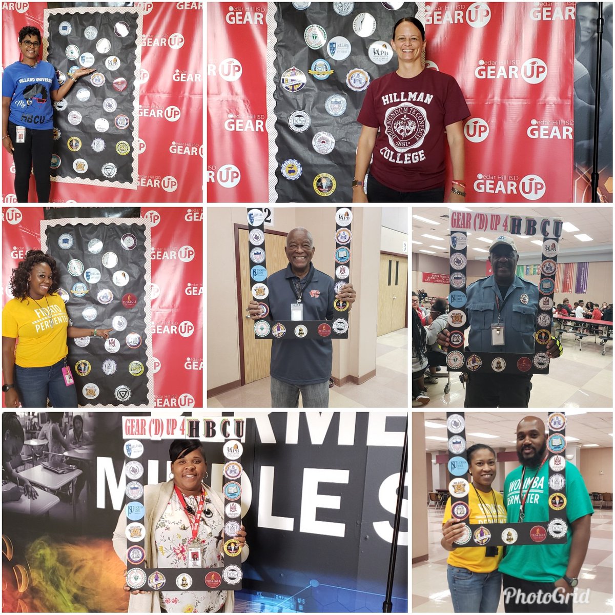 diva_education's tweet photo. Our Staff joined in on the fun today!
#HBCUWeek
#GeardUpForHBCUWeek
#CHISDTheLeadingChoice
#ThePermenterWay
#Longhornsup๐ค๐พ
@QuitaWhite01
@GEARUPCHISD
@PermenterCHISD
@haddox_t
@robo5656
@Snowmanlearning
@sherese_nix https://t.co/s8f3m6WrMf