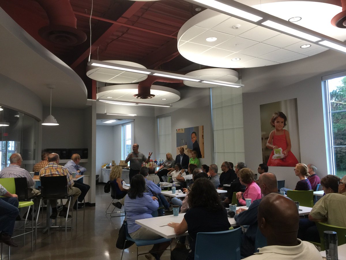 StuartSchaefer1's tweet photo. P&amp;G Alums @PGAlumsCincy visited @NehemiahMfg on Saturday. Nehemiah's mission to build a CPG business that gives employees a second chance after prison blew us away. Nehemiah is growing, and in a tight labor market has no shortage of great people with low turnover...... https://t.co/M7WBUrEhNs