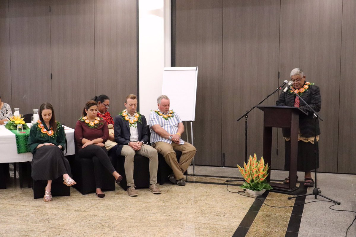 This morning we’re attending the Tonga Emergency Medical Team Country Preparedness Workshop, hosted by WHO and the Ministry of Health.