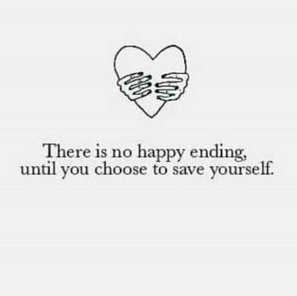 Only you can save YOU.

Via: healcptsd