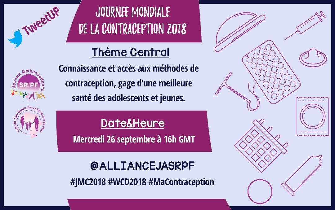 Vous êtes tous humblement invités à rejoindre l'Alliance des Jeunes Ambassadeurs SR/PF sur tweeter pour célébrer ensemble la journée mondiale de la contraception ce Mercredi 26 Sept. à 16h GMT.