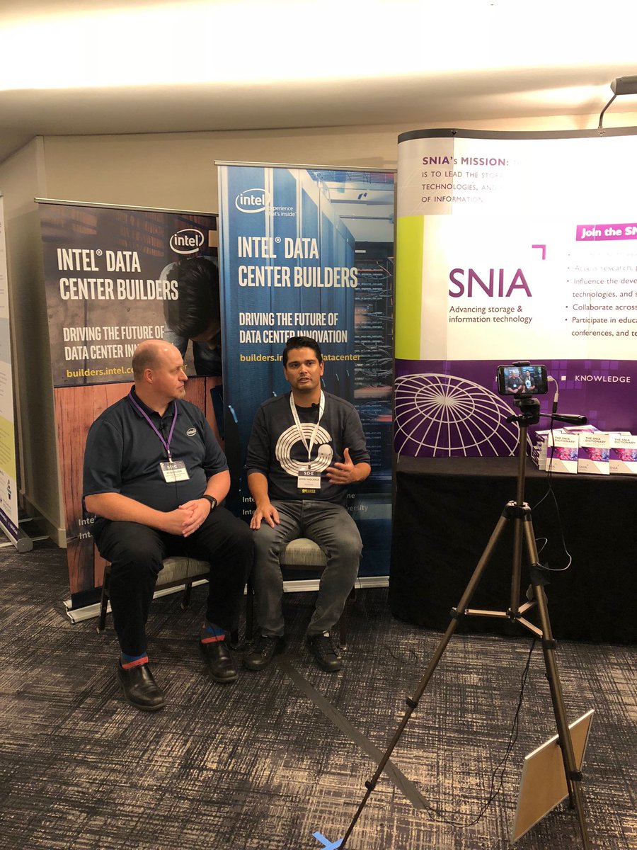 ZDeborah's tweet image. Jeffry Molanus #Mayadata #Intel ⁦⁦@SNIA⁩