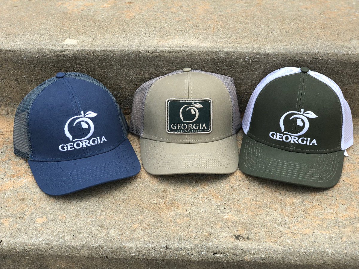 DryFalls's tweet image. Restock Alert! // Peach State Pride hats have been restocked and we promise you'll love these colors! What color is your favorite? #DryFallsOutfitters #PeachStatePride #Hats #FallHats #FallStyle