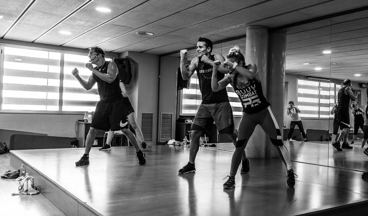 ReusDeportiu's tweet photo. Dissabte vam presentar el #BodyPump107 i el #BodyCombat77, quin gran equip de monitors/es tenim al #ReusDeportiu โค๏ธ๐ค๐ช๐ฝ๐ #lesmills https://t.co/qowLOTmtm9