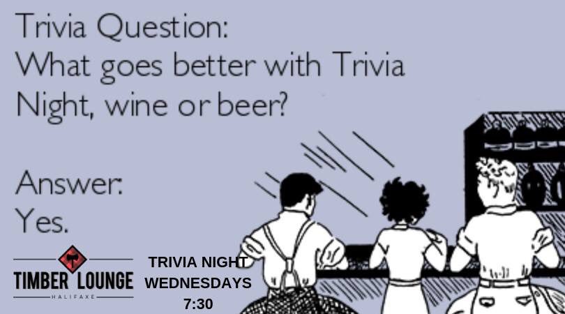 timberloungeaxe's tweet photo. We have great craft beer on tap, wine and cider! We are set for Trivia this Wednesday Night! Get your team together and join us! $60 in prizes plus win some chances to throw some axes!! #trivianight #timberlounge #axethrowing https://t.co/Vk27D7bmuk