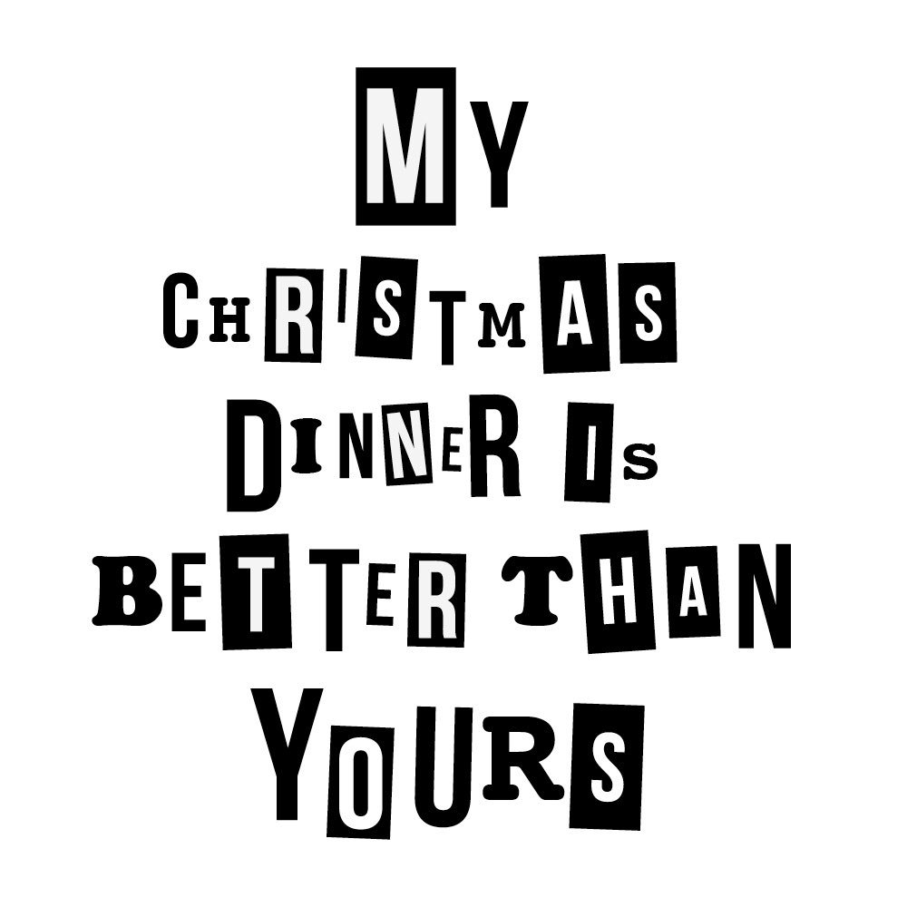 Working on some ransom Christmas cards (in September, eurgh). Watch this space as I remove my butt off the sofa from binge-watching #oitnb and do some actual work! #greetingcards #christmas #christmascards  #ransomnotes #funnycards