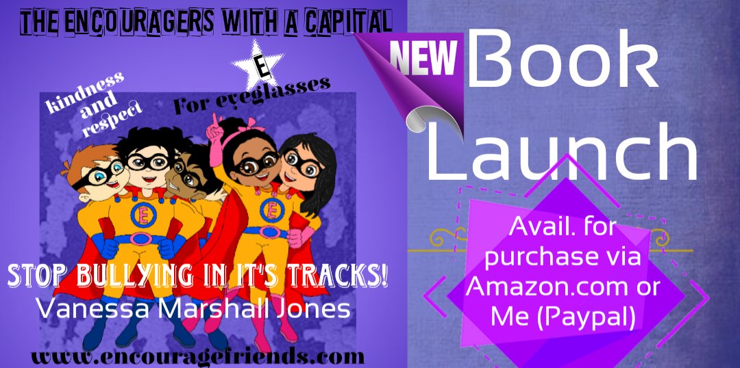 EncourageFriend's tweet image. October is National Bullying Prevention Month. A great resource to open a discussion with a child in your life about bullying and self-confidence. Pick up your copy today.  amazon.com/Encouragers-Ca…