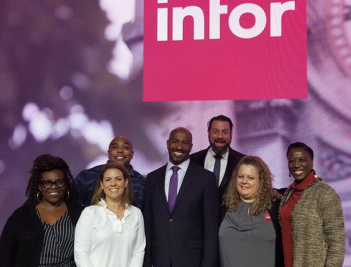 ashleyhart4's tweet photo. We're killing it at #Inforum2018! #vanjones #InforEAP #YesWeCode #GenOne @VanJones68 @Infor @martinecadet https://t.co/n0Ah2XcggE