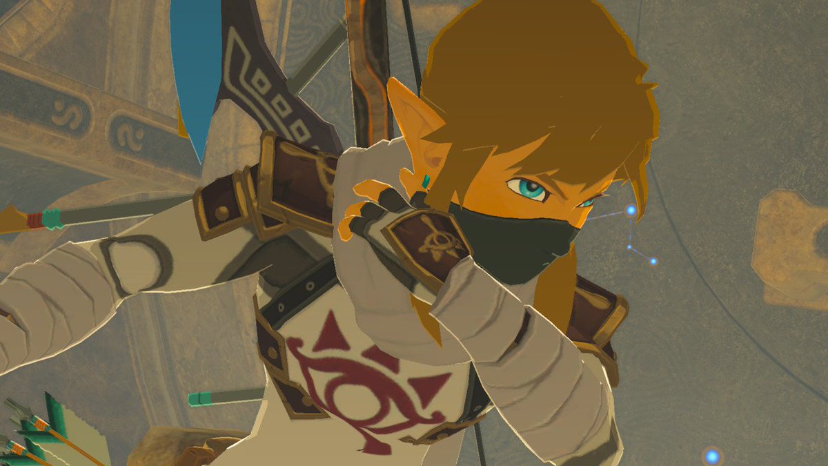 thuggfish's tweet image. Favorite armor set by far. grinded for it immediately and never took it off #BreathoftheWild #NintendoSwitch