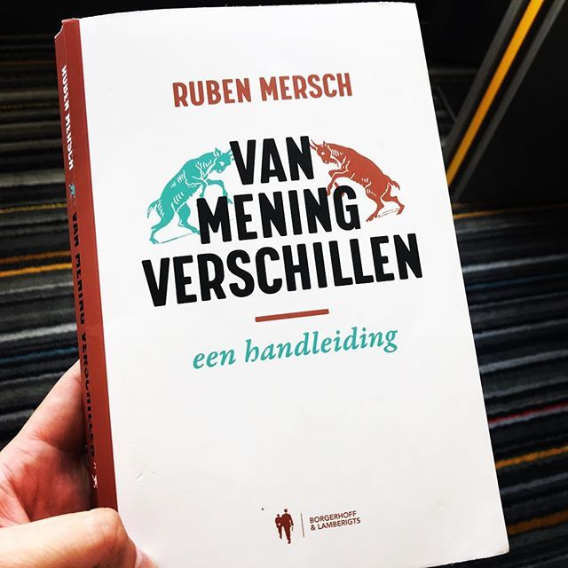 Uit!
Grote aanrader. Zal de levenskwaliteit van al wie wel eens in een discussie of debat belandt danig vergroten.
#rubenmersch #boek #discussie #opinie ift.tt/2O8UVXk