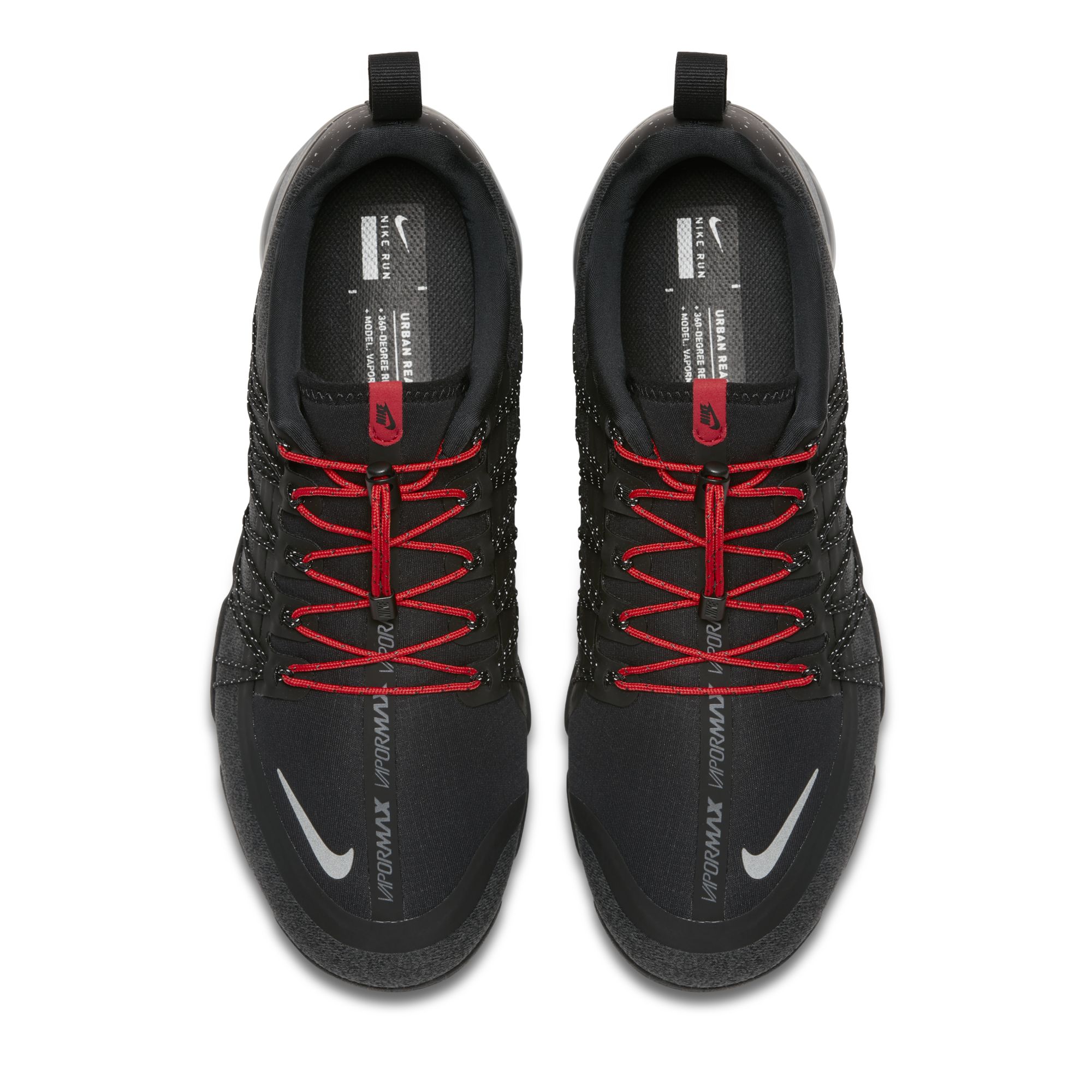 red and black vapormax utility