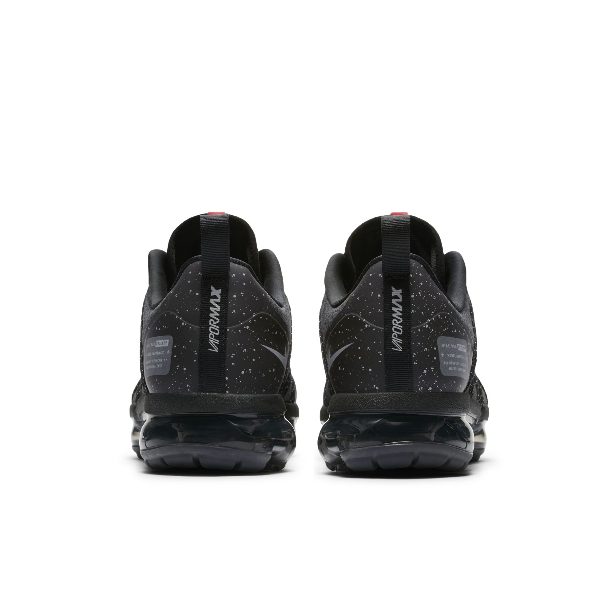 black and red vapormax utility
