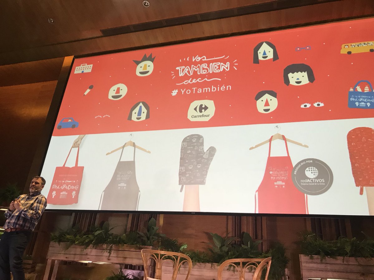 Hermosos diseños de <a href="/LaUsinaONG/">La Usina ONG</a>  hecho por personas con discapacidad.  La sustentabilidad es también sostener al otro #SBBa18 e incluirlo.