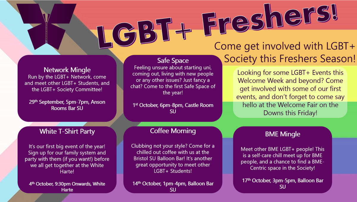 UoB LGBTQ+ Society tweet media