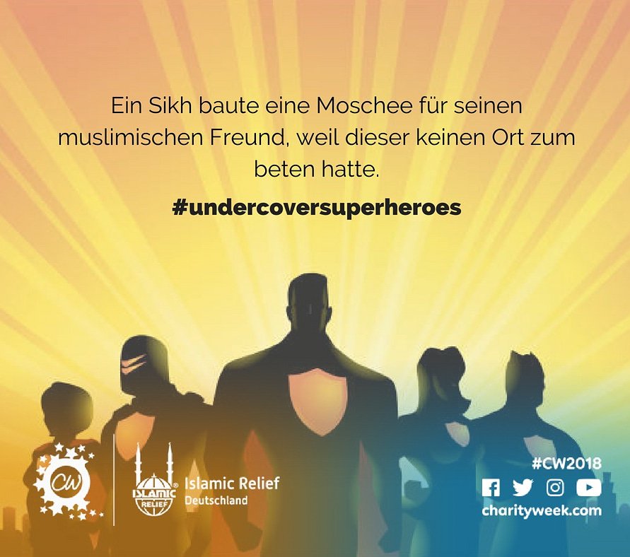 Undercover Superheroes #7
Freundschaft kennt keine Grenzen. 
#CW2018 #LetsGrowTogether