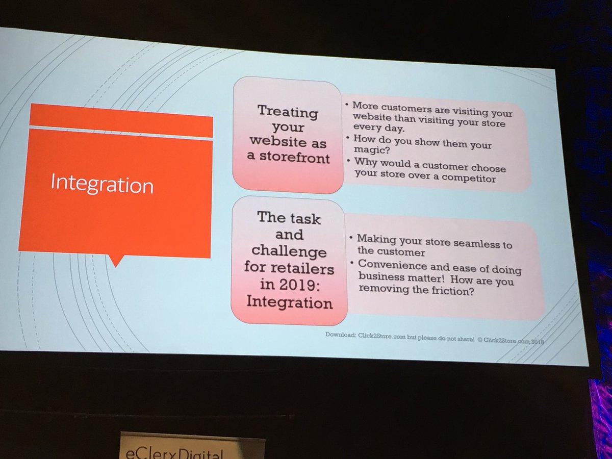 amy_lummus's tweet image. Integration! Retail beyond the transaction by Seth Weisblatt at #pbmnext #retail #digitalmarketing