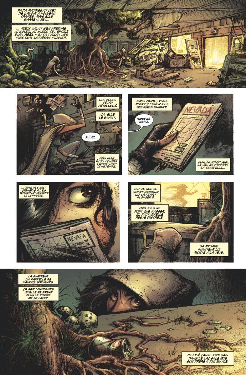 GlenatComics's tweet photo. [PREVIEW] DEVOLUTION - En librairie mercredi

Rick Remender, le prodigieux scénariste de Black Science et Fear Agent, nous livre un chef-d’œuvre post-apocalyptique emporté par la beauté brutale du dessin de Jonathan Wayshack. Un récit complet.
> https://t.co/BncwZUBiBj https://t.co/IVGWAA2yBy