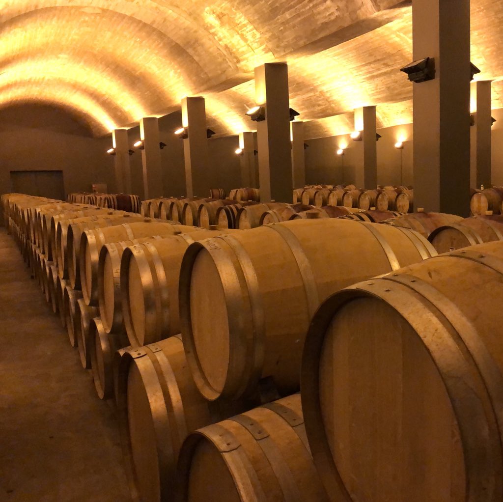 clontarfwines's tweet photo. A real treat in the winery at Quinta dos Carvalhais, getting to taste the 2018 white and rosé at their birth! https://t.co/7ddMHB9S4B