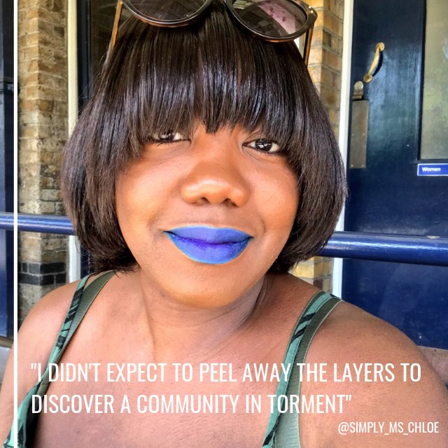 DIVAmagazine's tweet photo. 💙 "I am not greedy. I am not confused. No, I won't stop being bi and 'turn' straight or lesbian" - @Simply_Ms_Chloe talks being her authentic self in the #Unity issue of DIVA. Download your copy now at https://t.co/jRuTHSM8Xk 💙#DIVA_QWOC #DIVAUnity https://t.co/Y0ky1moLF8