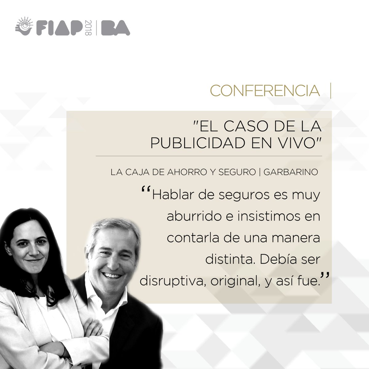 La Caja de Ahorro y Seguro | Garbarino #FIAP2018